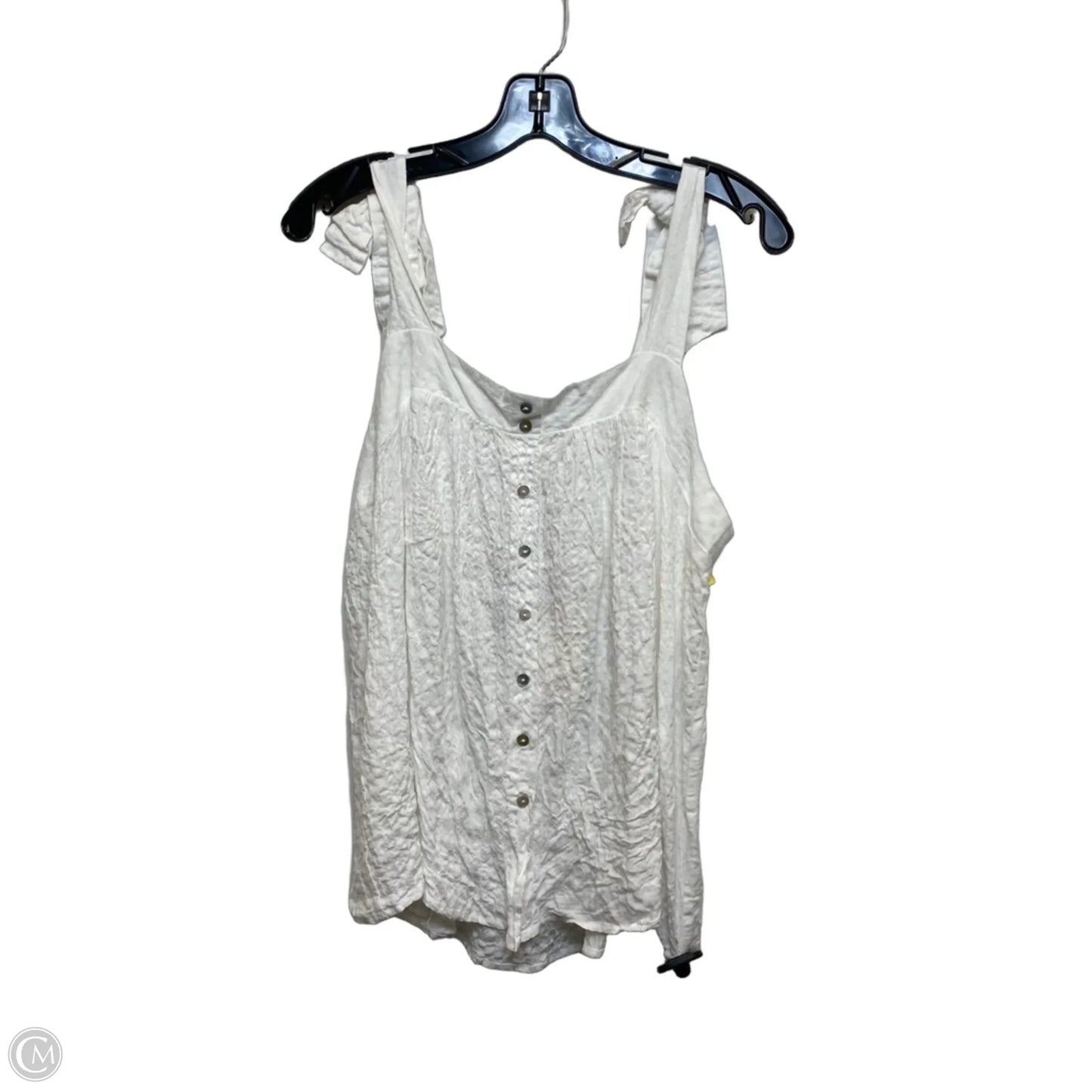 Top Sleeveless By Jane And Delancey In White, Size: S