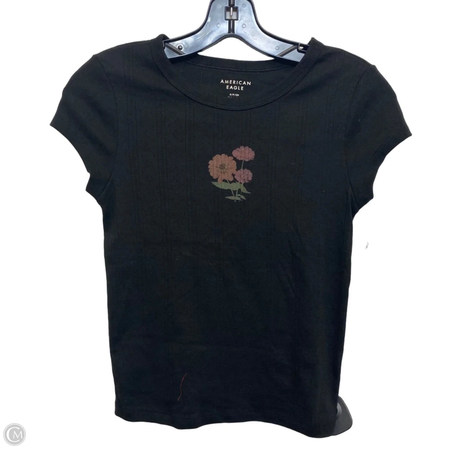 Top Sleeveless Basic By American Eagle In Black, Size: S