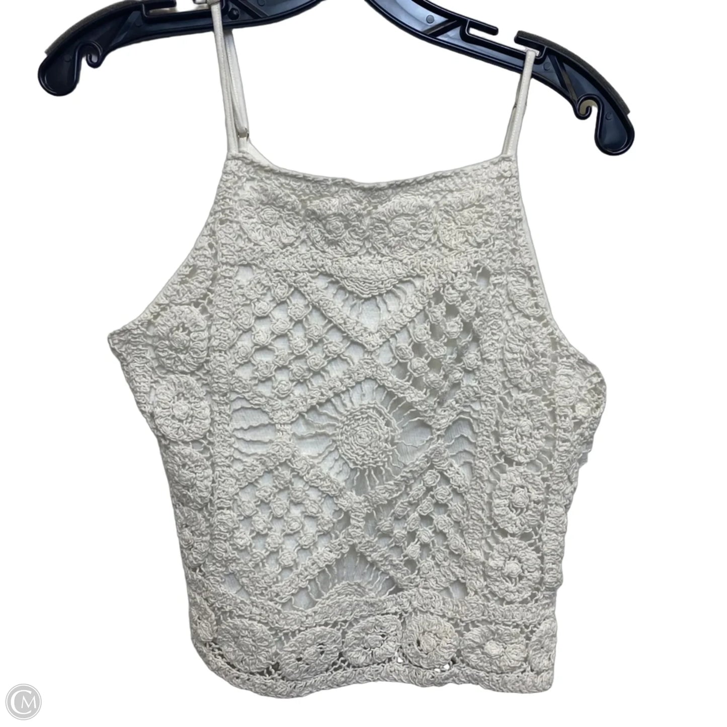 Top Sleeveless By Love On A Hanger In White, Size: L