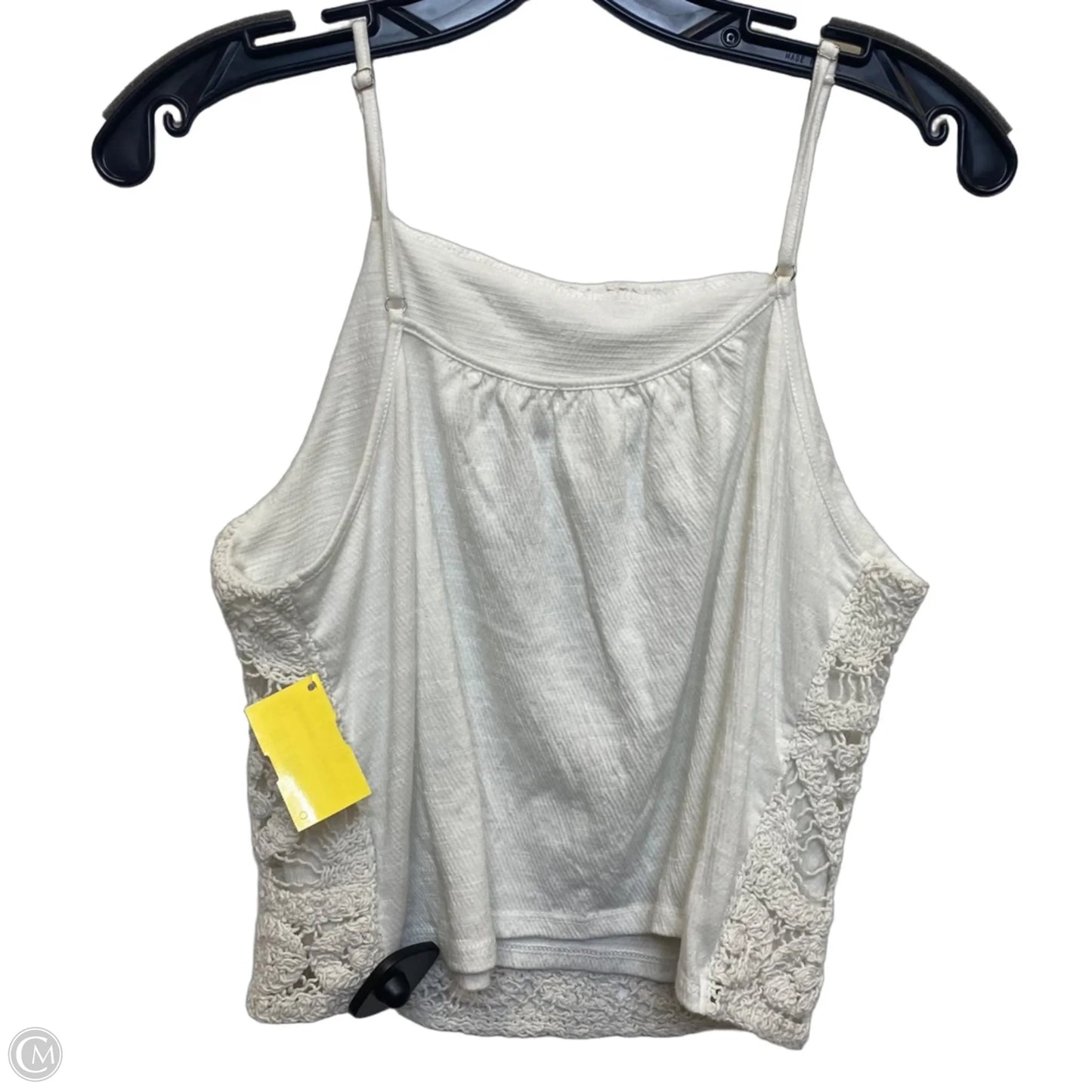Top Sleeveless By Love On A Hanger In White, Size: L
