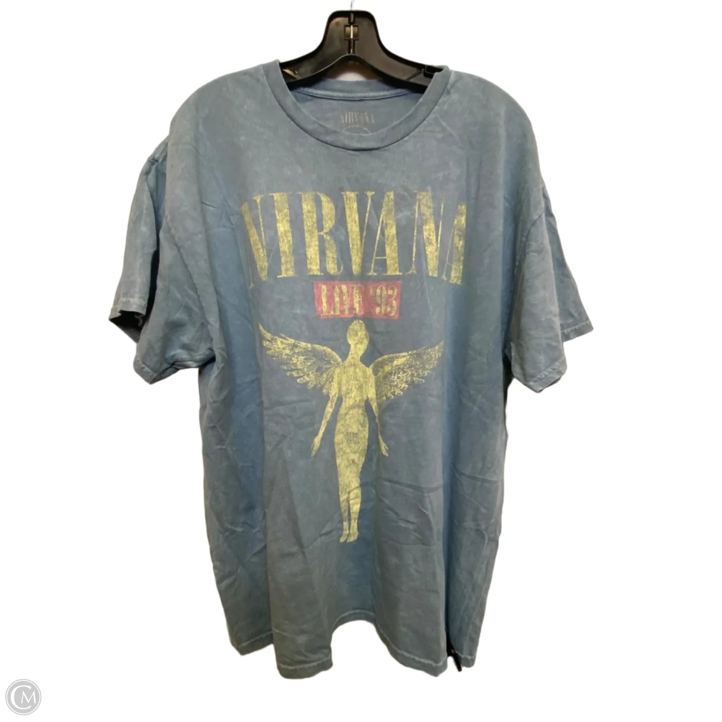 Top Short Sleeve By Clothes Mentor In Blue, Size: Xl