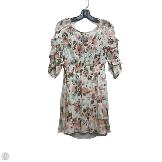 Dress Casual Short By America Rag In Pink & White, Size: M