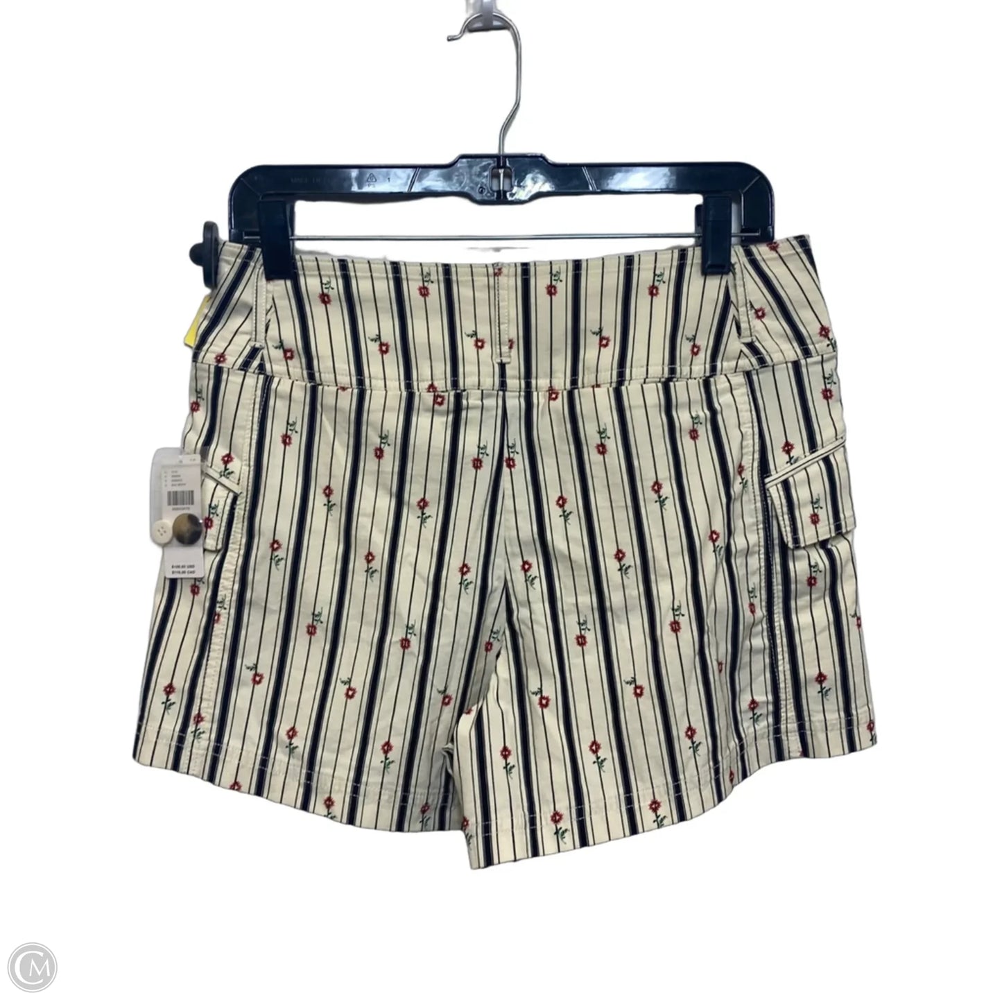 Shorts By Anthropologie In Black & Cream, Size: S