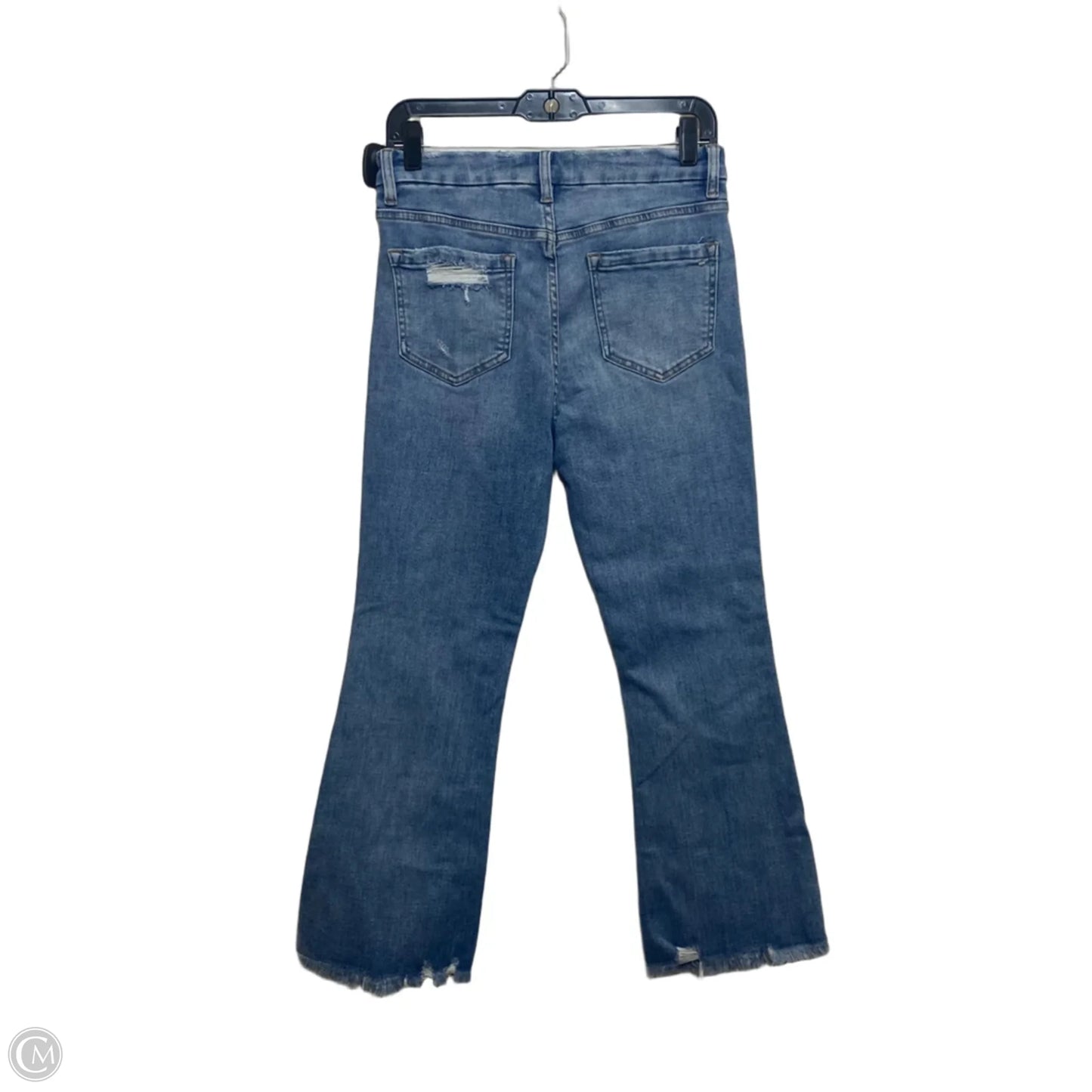 Jeans Straight By Mica In Blue Denim, Size: 4