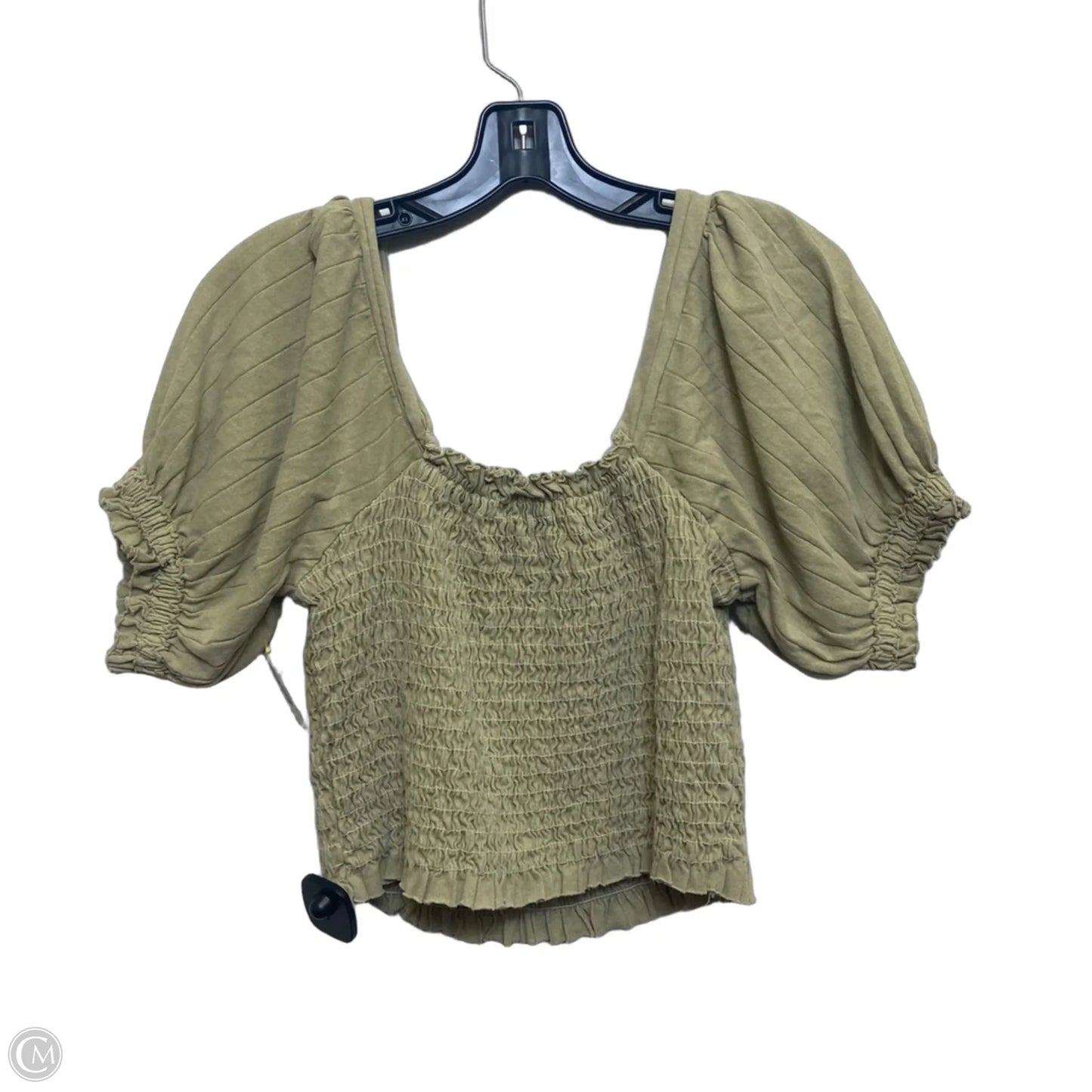 Top Short Sleeve By We The Free In Green, Size: M