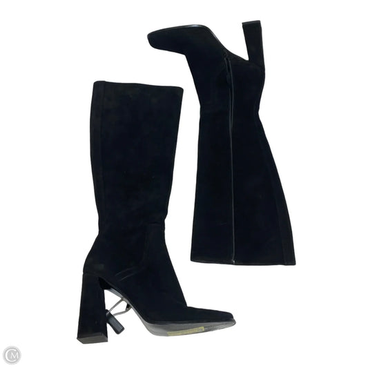 Boots Leather By By Far In Black, Size: 8.5