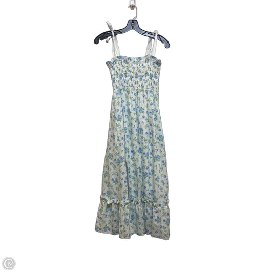 Dress Casual Maxi By Mable In Blue & White, Size: S