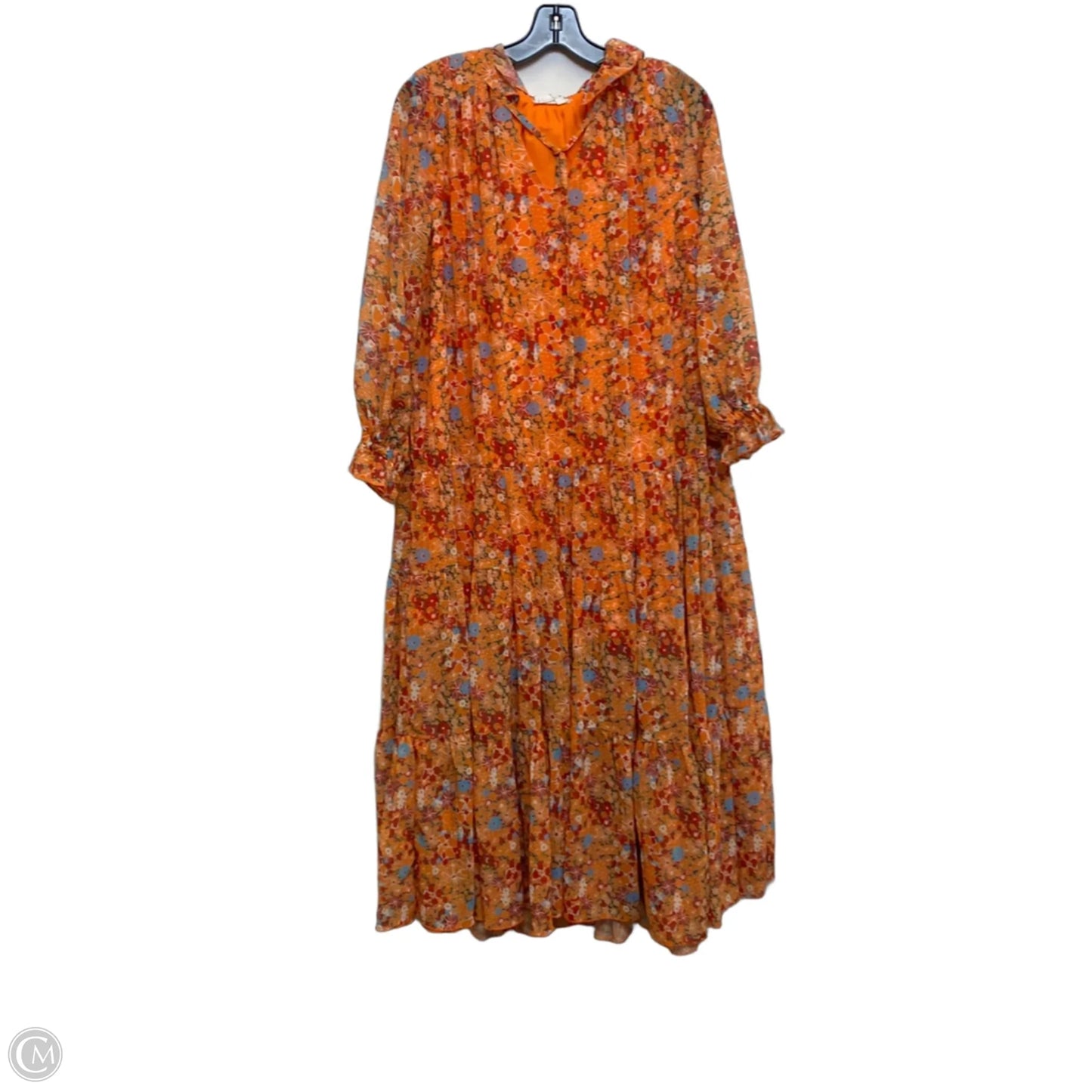 Dress Casual Maxi By First Love In Orange, Size: S