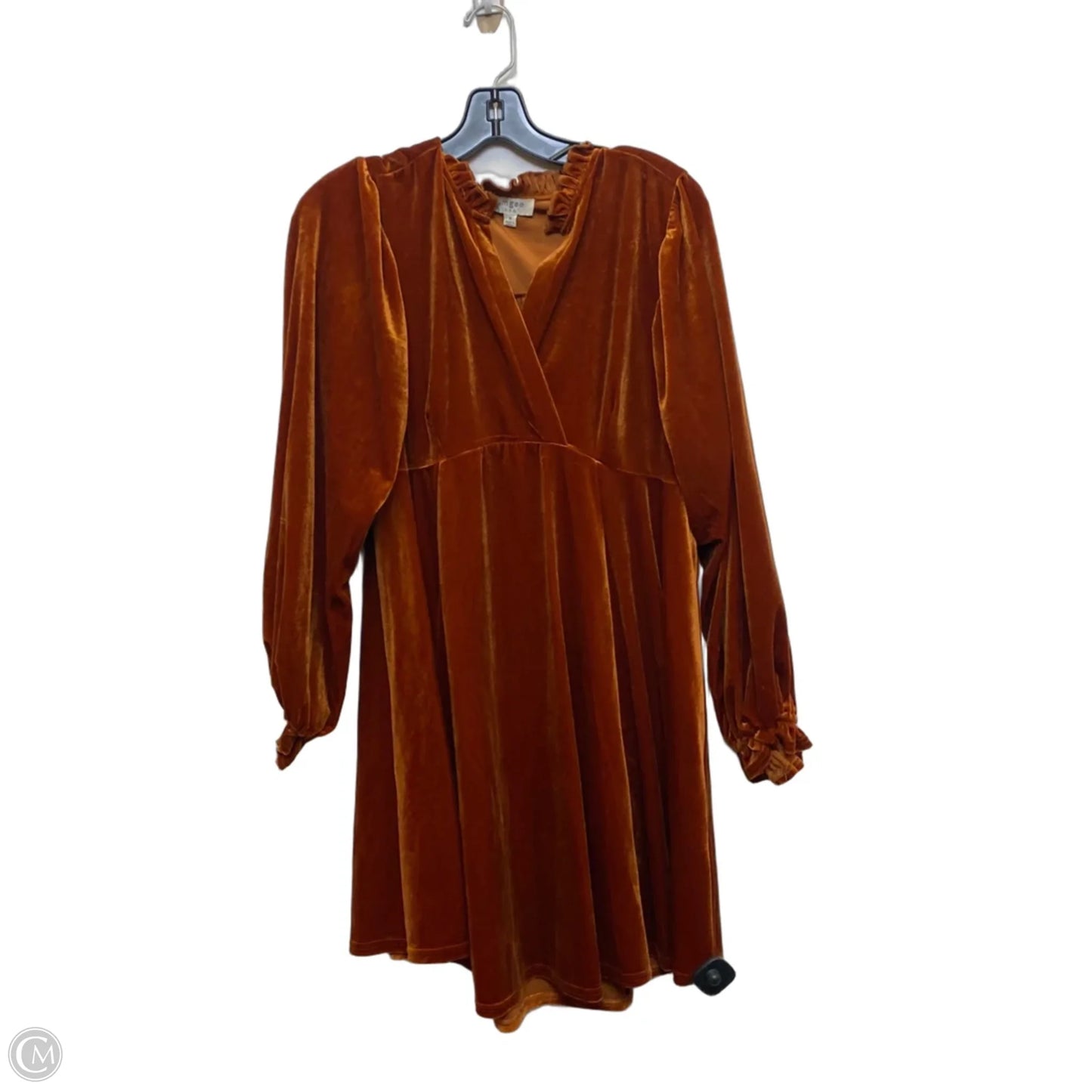 Dress Casual Short By Umgee In Orange, Size: M