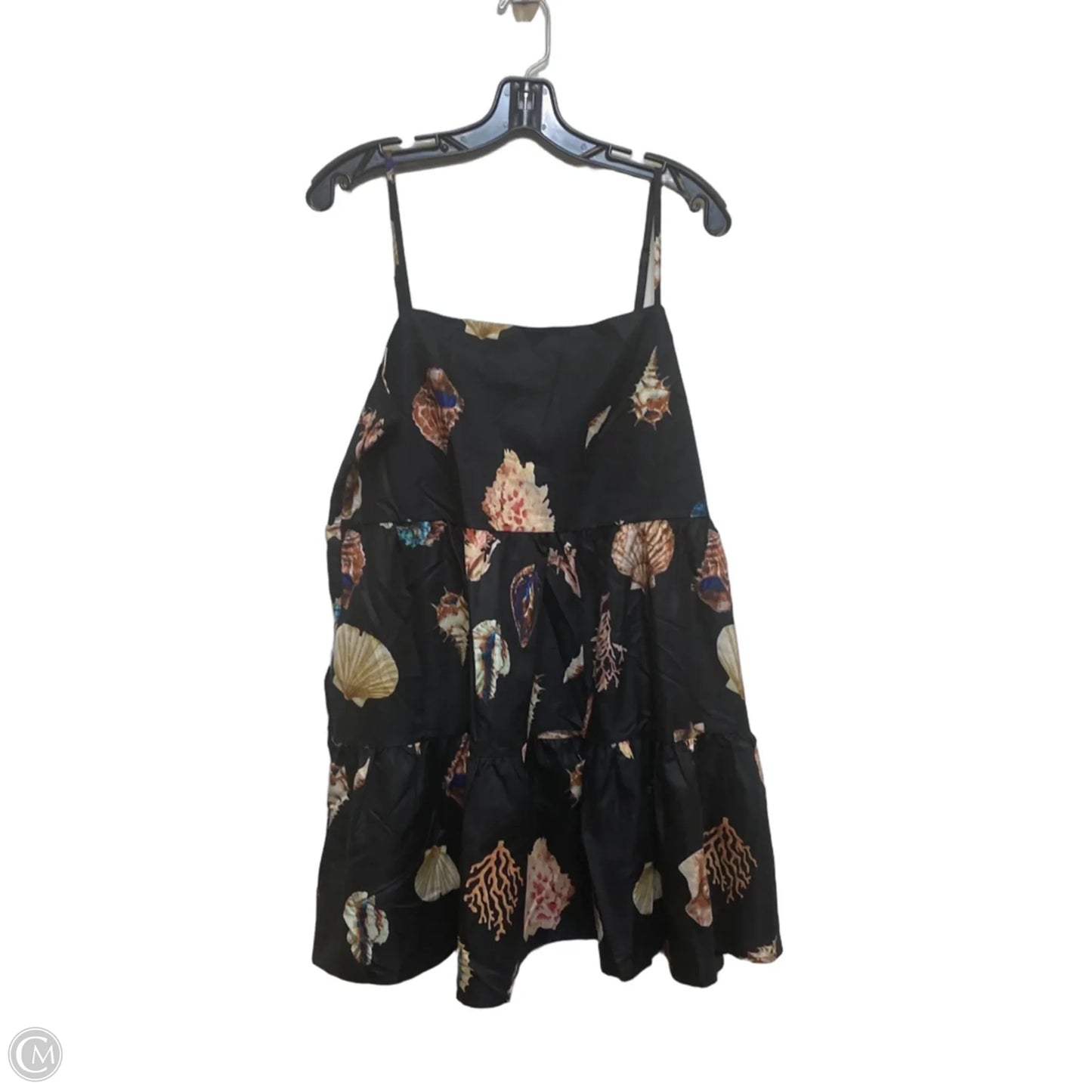 Dress Casual Short By Cmf In Black & Brown, Size: L