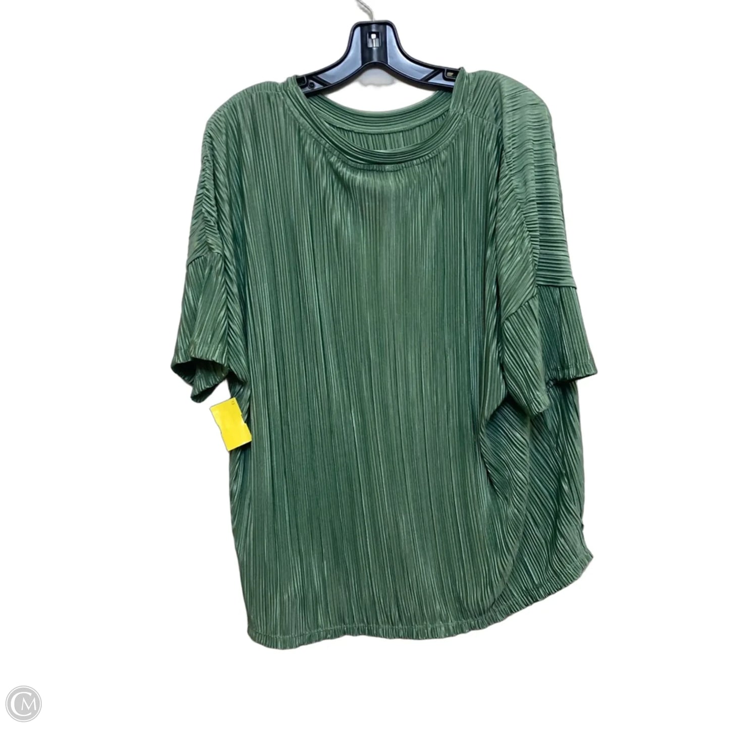 Top Short Sleeve By Marc New York In Green, Size: Xl