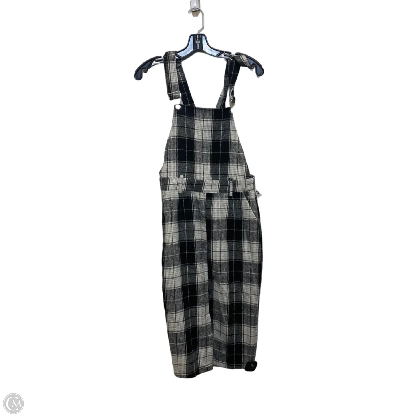 Dress Casual Midi By Shein In Black & White, Size: S