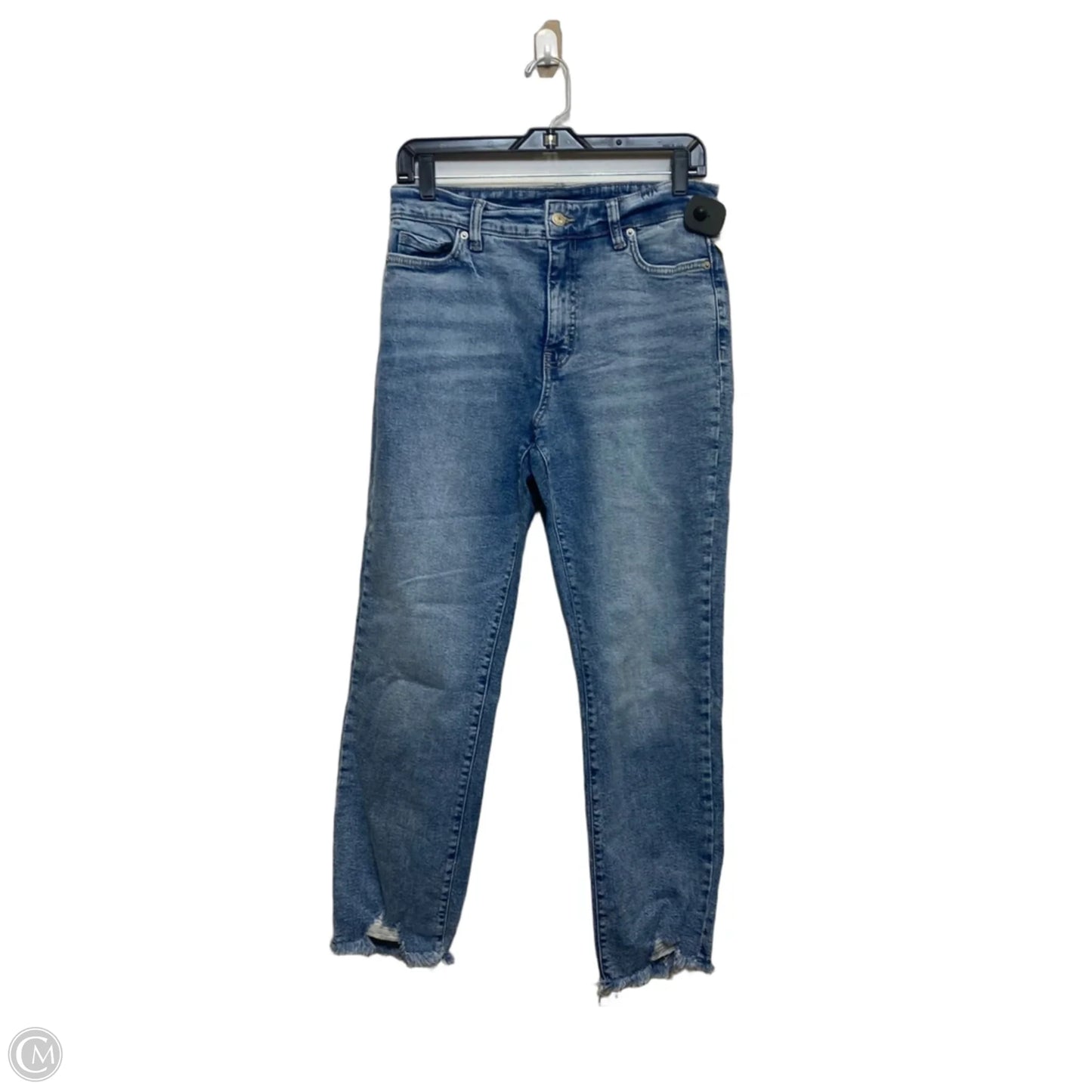 Jeans Straight By Time And Tru In Blue Denim, Size: 6