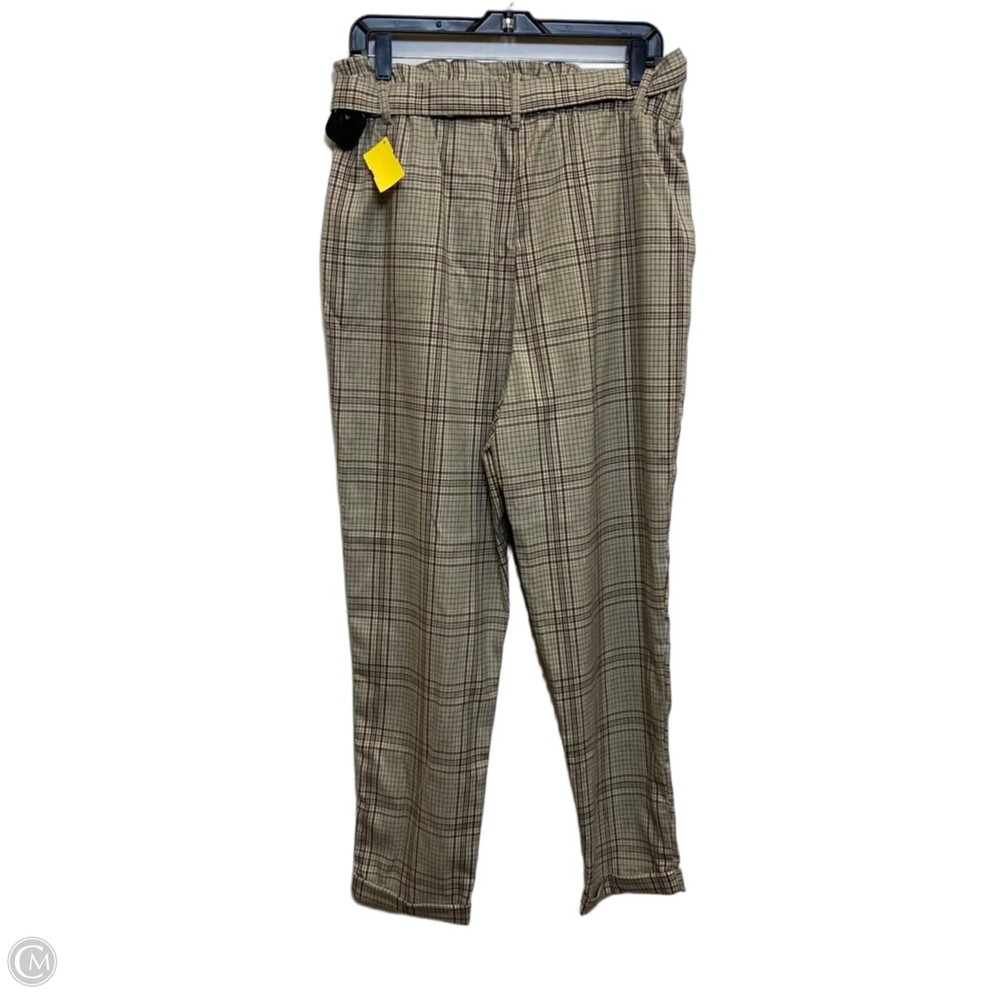 Pants Other By So In Brown & Cream, Size: L