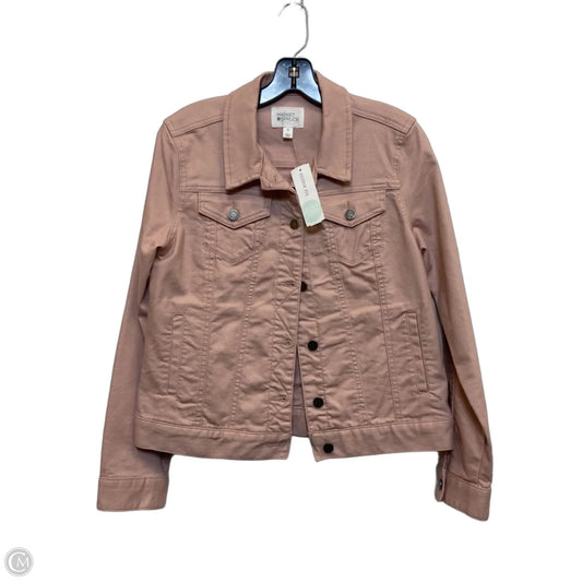 Jacket Denim By Market & Spruce In Pink Denim, Size: M