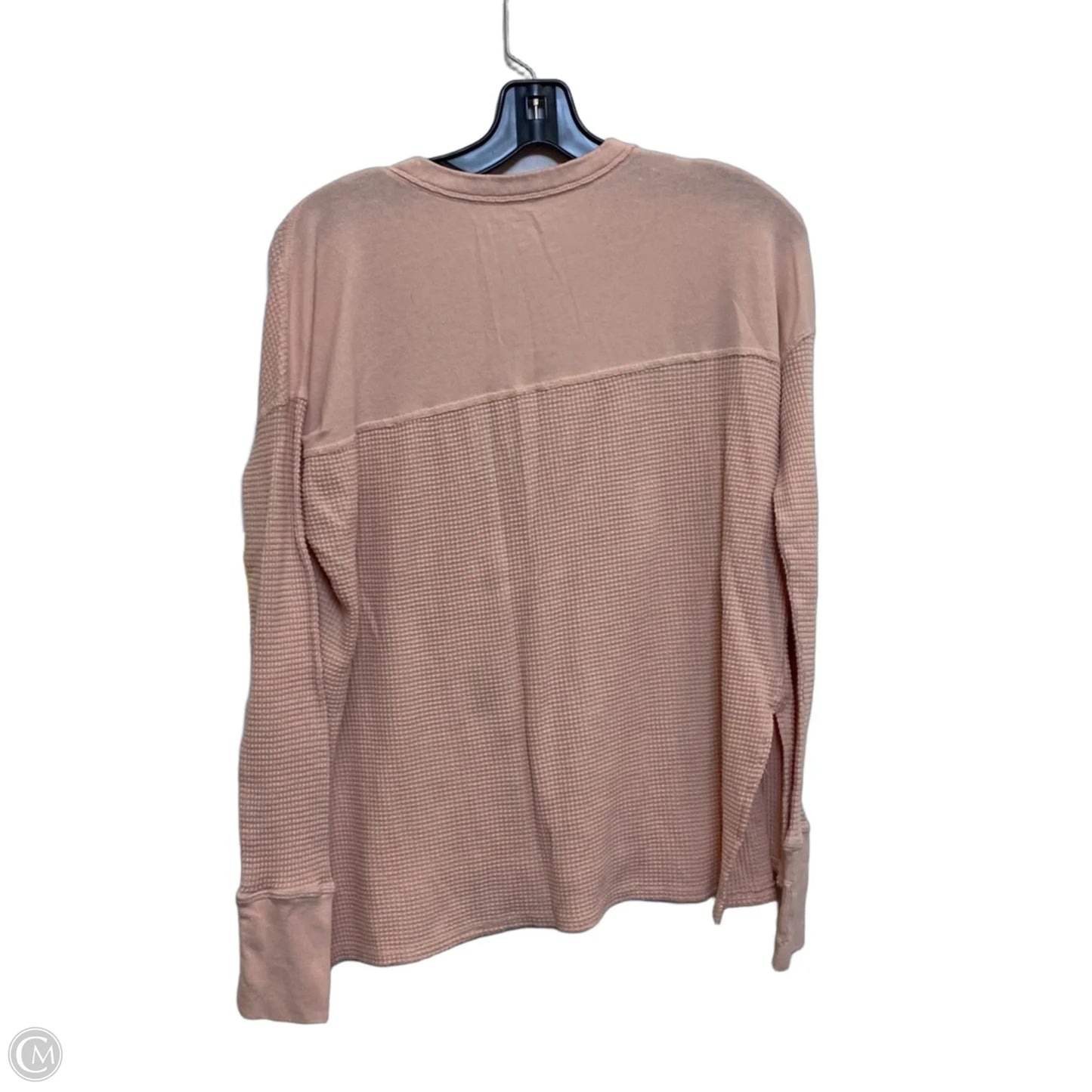 Top Long Sleeve By Aerie In Pink, Size: Xxs