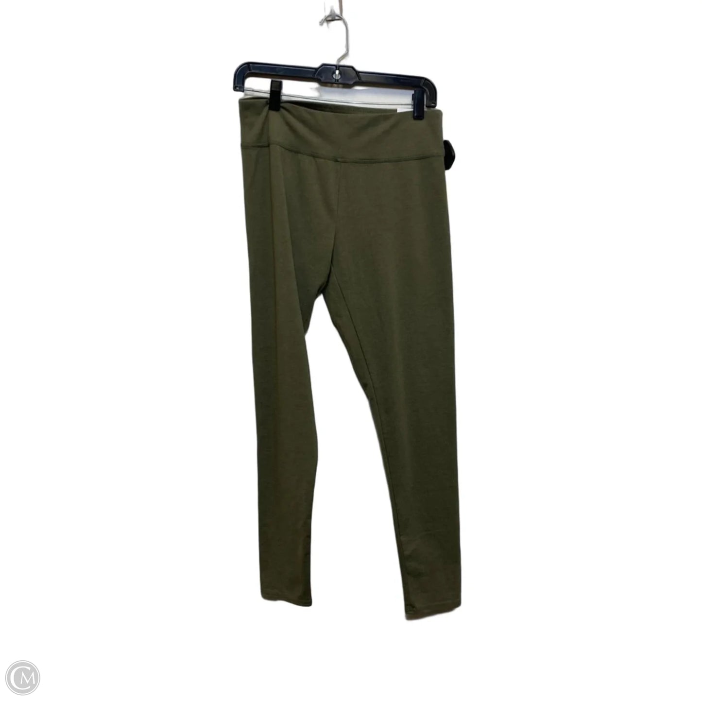 Athletic Leggings By Aerie In Green, Size: L