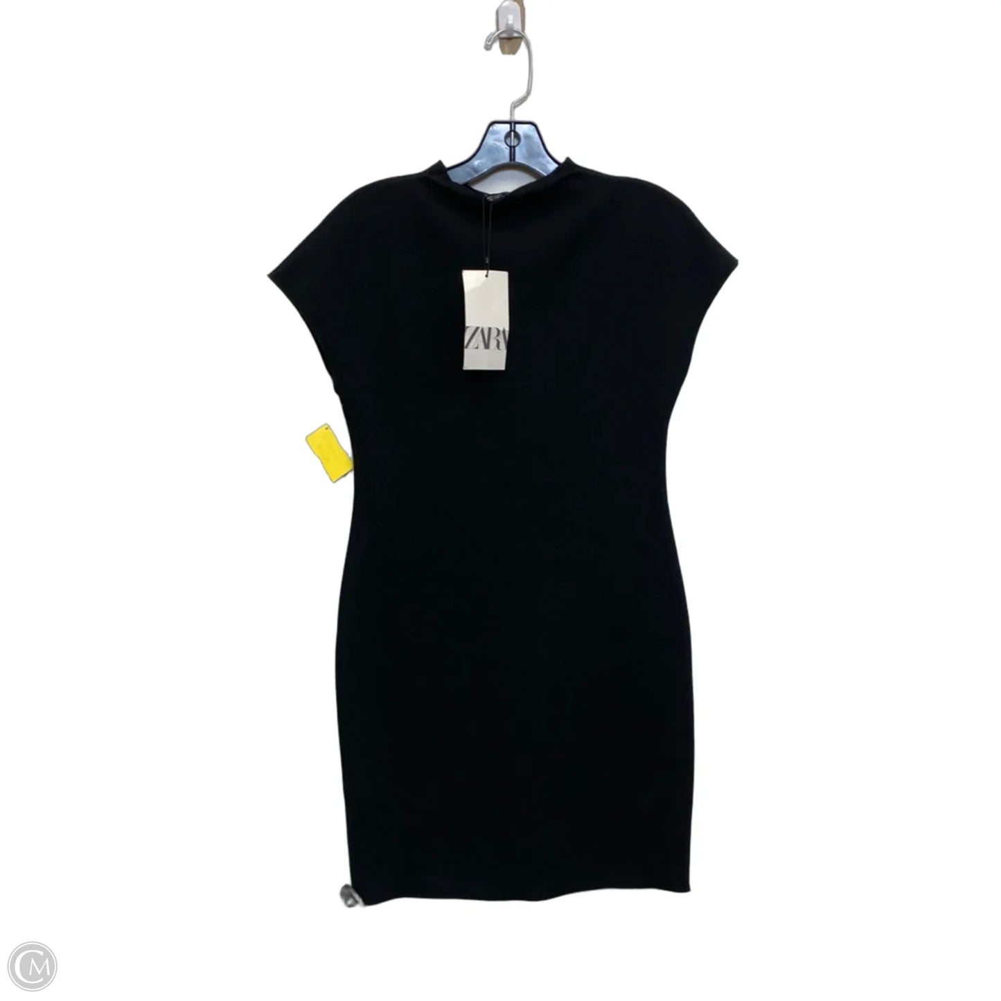 Dress Sweater By Zara In Black, Size: 0