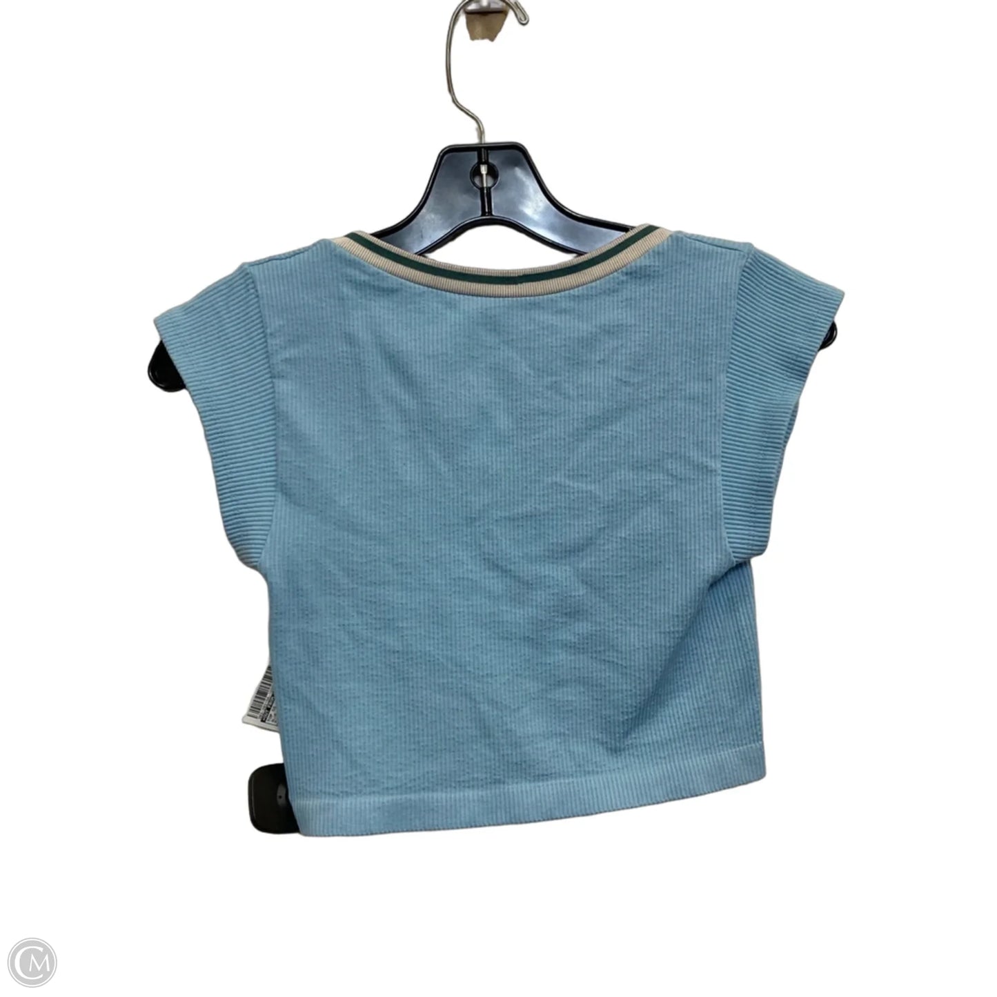 Top Short Sleeve By Out From Under In Blue, Size: M