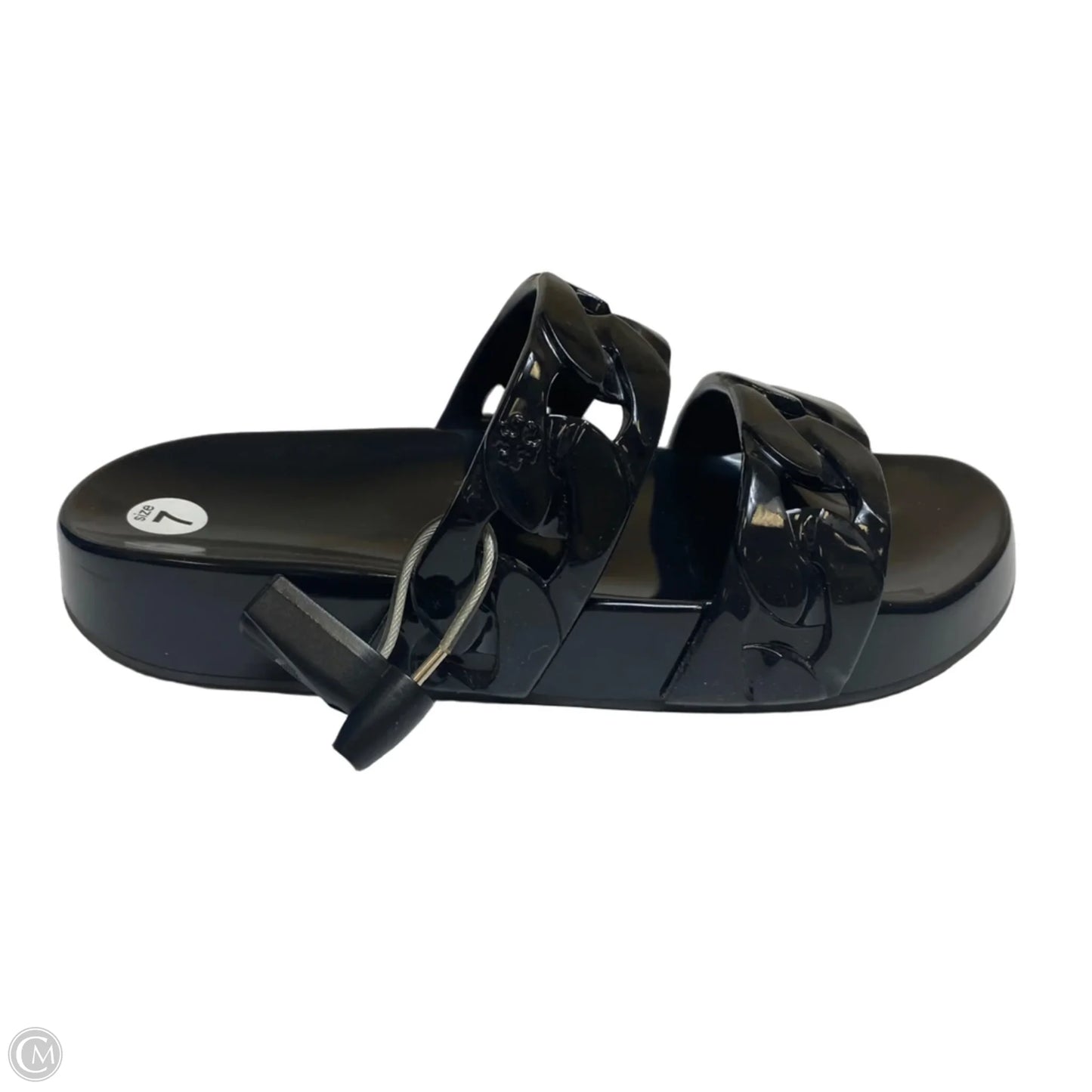 Sandals Designer By Tory Burch In Black, Size: 7