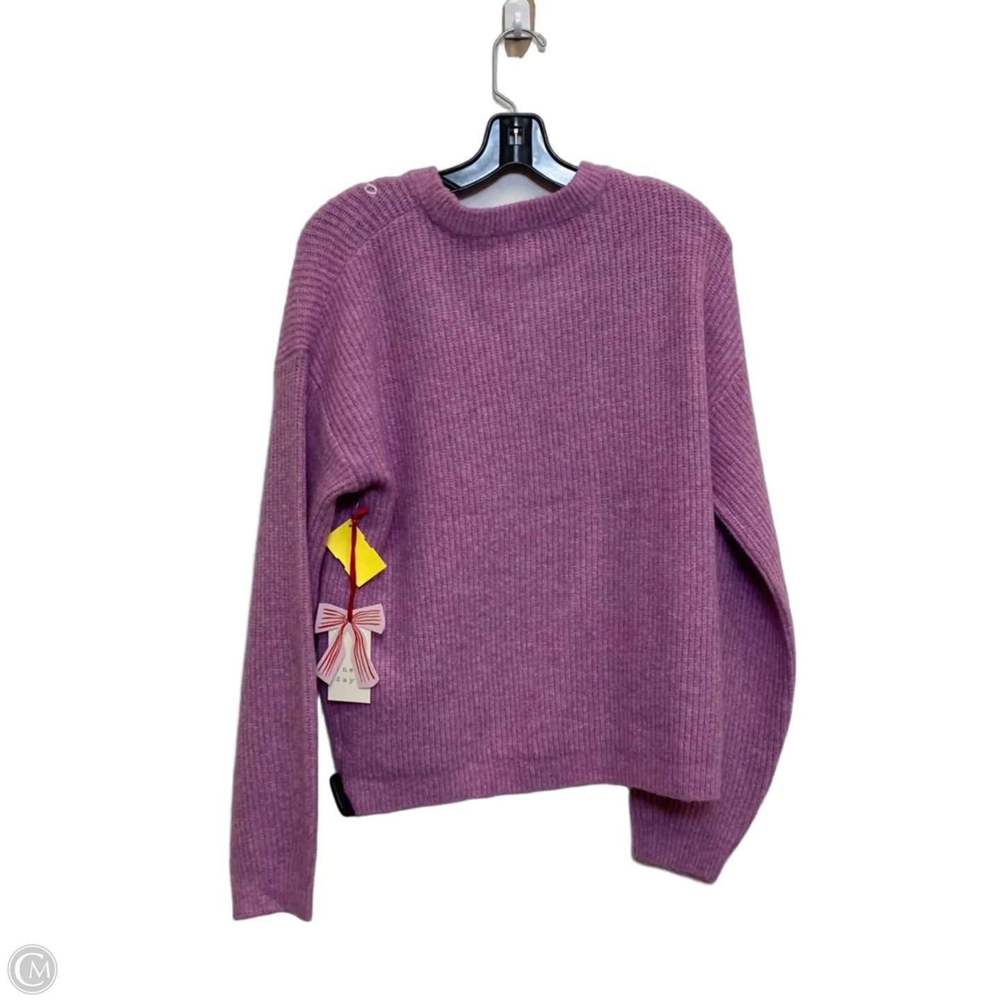 Sweater By A New Day In Purple, Size: M