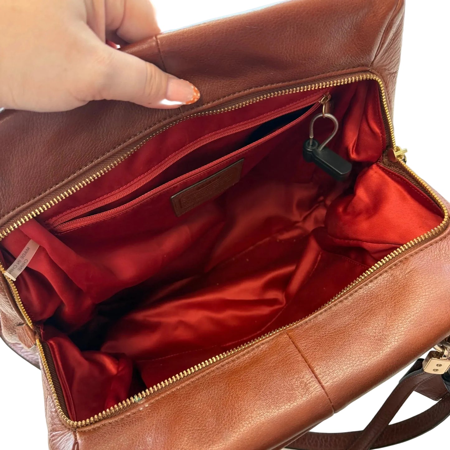Handbag Designer By Coach, Size: Large
