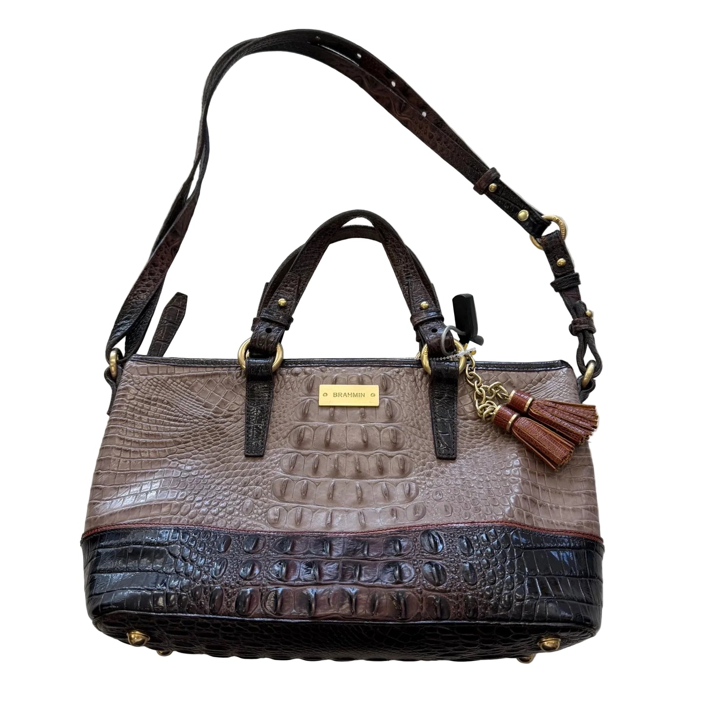 Crossbody Designer By Brahmin, Size: Medium