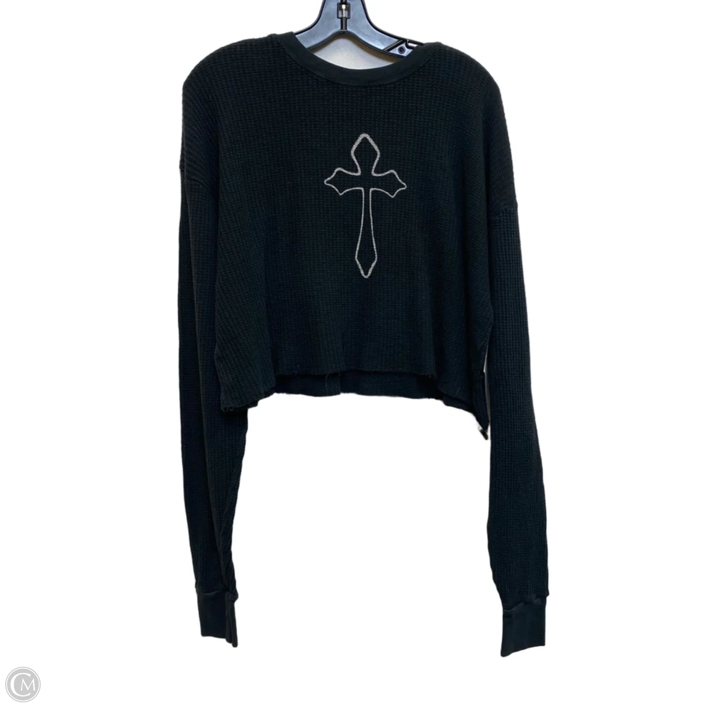 Top Long Sleeve By Brandy Melville In Grey, Size: Osfm