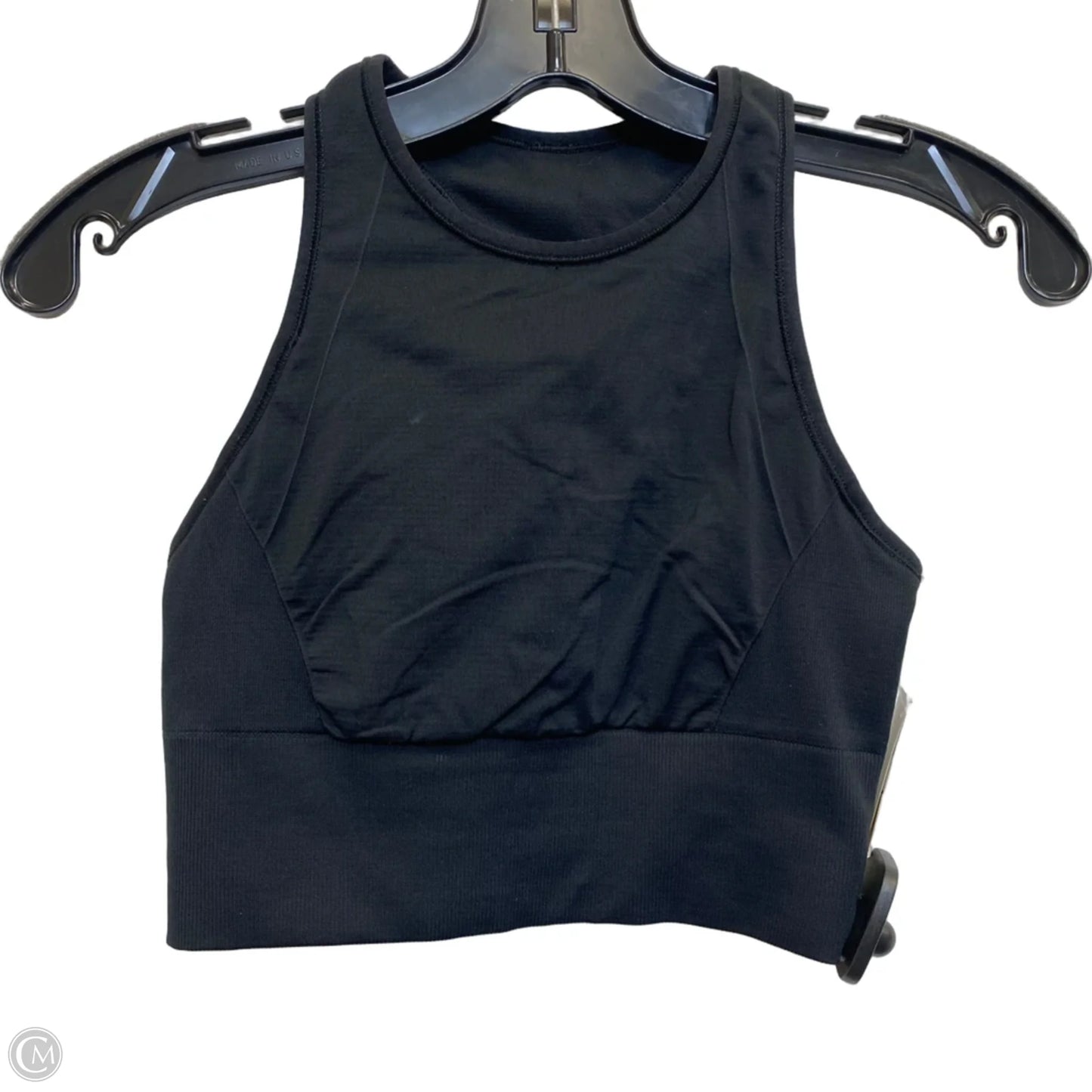 Athletic Bra Designer By Lululemon In Black, Size: S