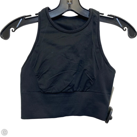 Athletic Bra Designer By Lululemon In Black, Size: S
