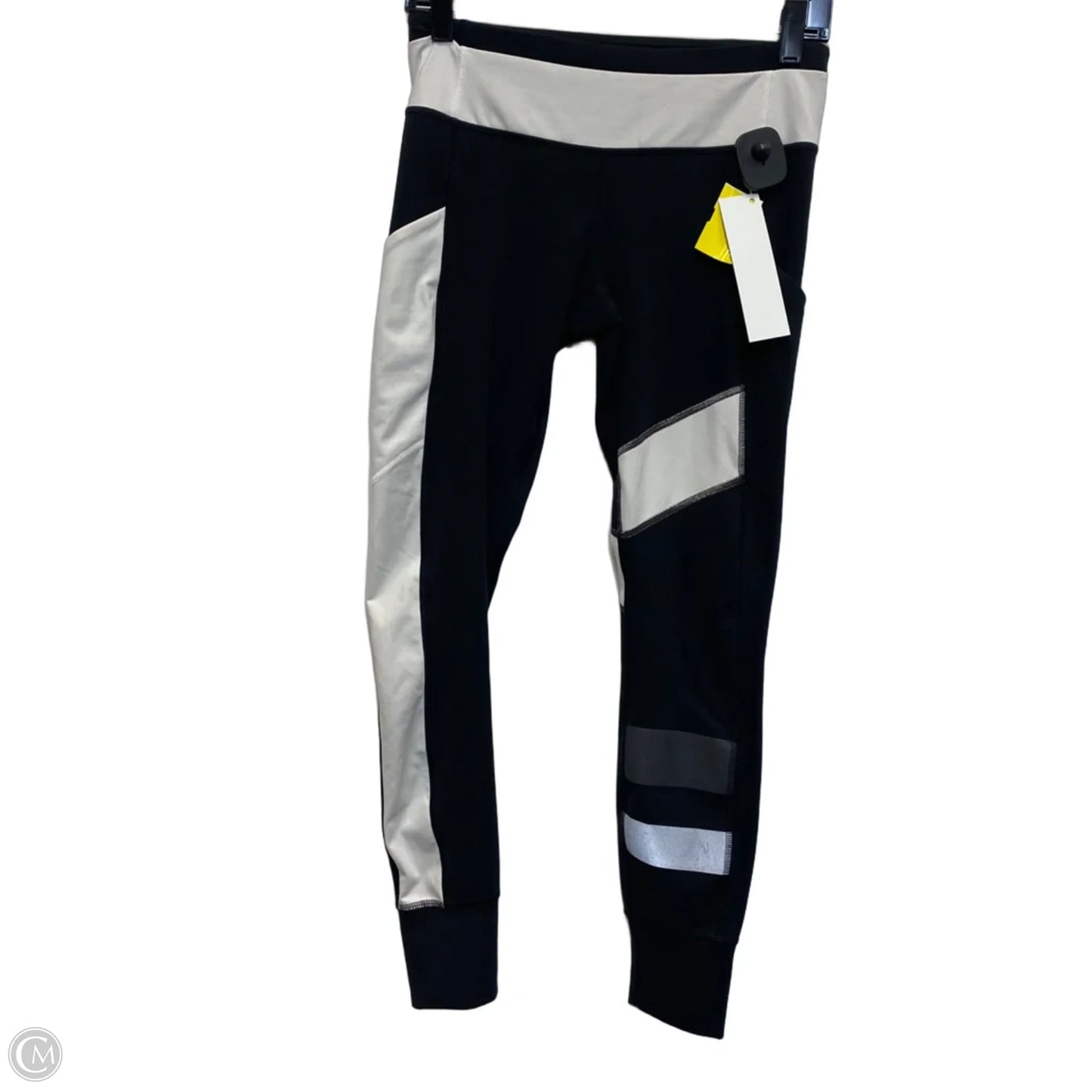 Athletic Leggings Designer By Lululemon In Black & White, Size: S