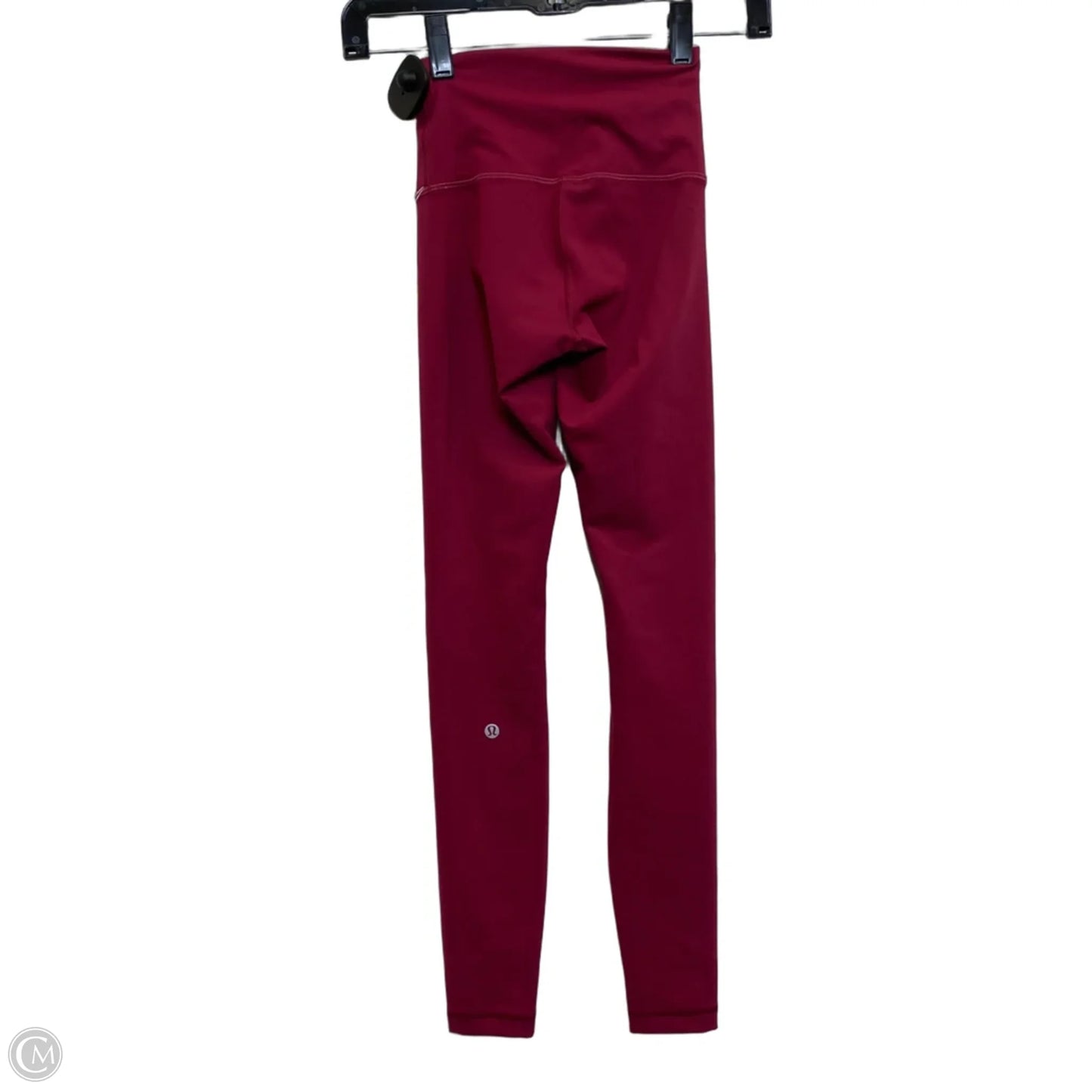Athletic Leggings Designer By Lululemon In Pink, Size: Xs
