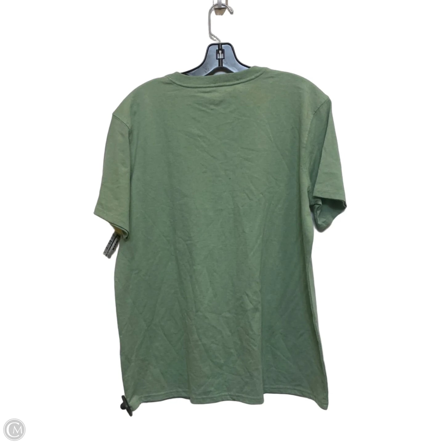 Top Short Sleeve By Carhartt In Green, Size: L