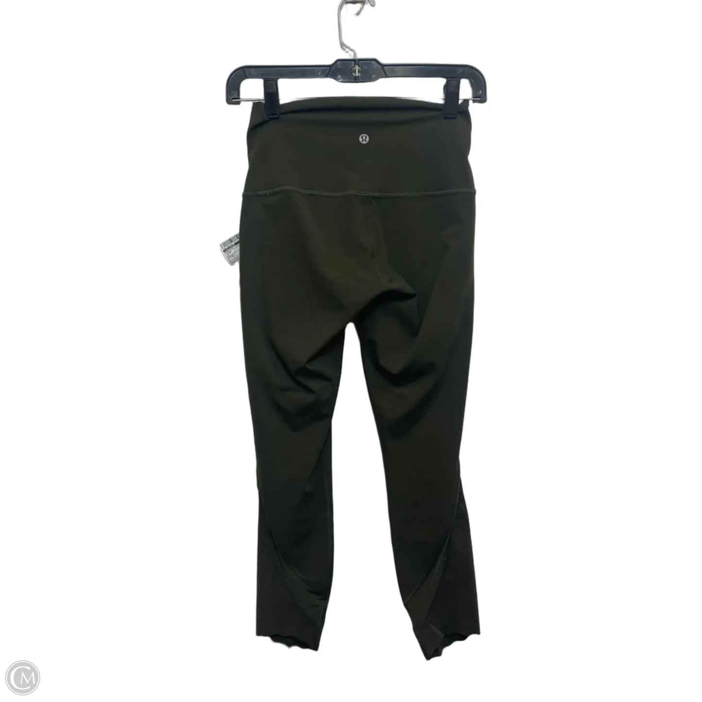 Athletic Leggings Designer By Lululemon In Green, Size: S