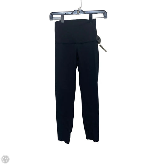 Athletic Leggings Designer By Lululemon In Black, Size: Xs