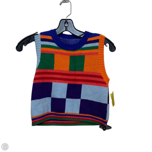Vest Sweater By Cmf In Multi-colored, Size: L