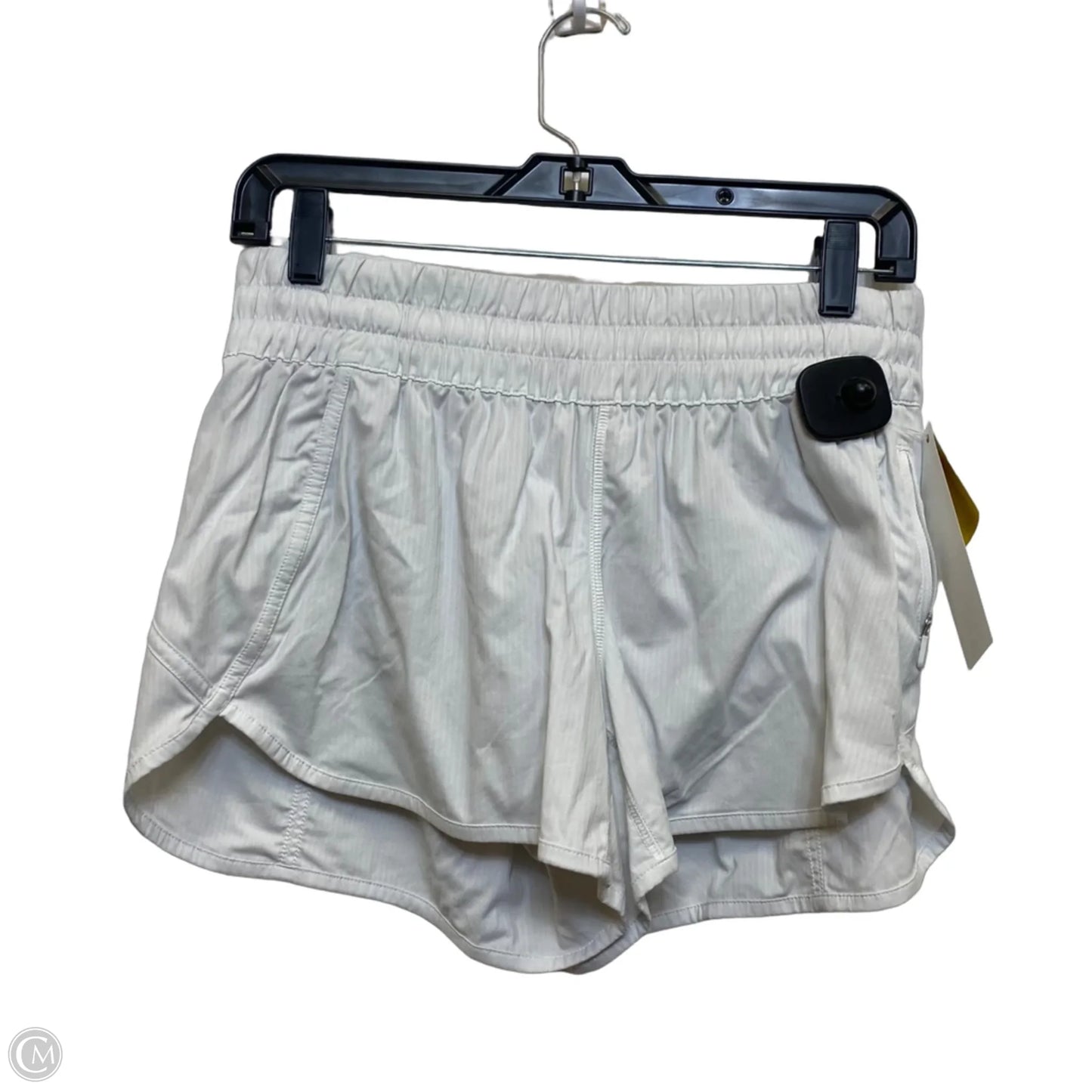 Athletic Shorts Designer By Lululemon In Grey, Size: M