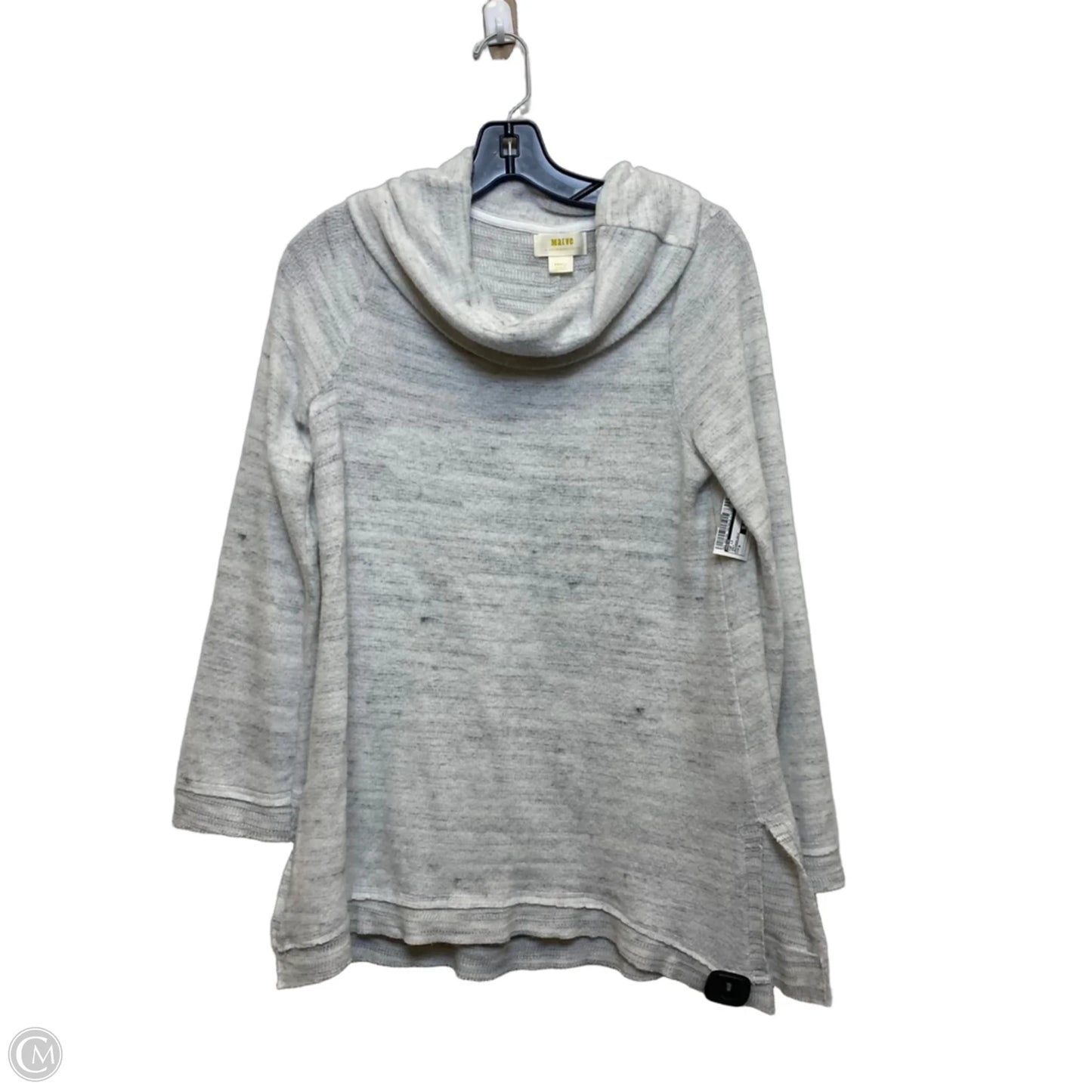 Top Long Sleeve By Maeve In Grey, Size: S