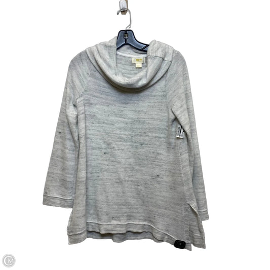 Top Long Sleeve By Maeve In Grey, Size: S