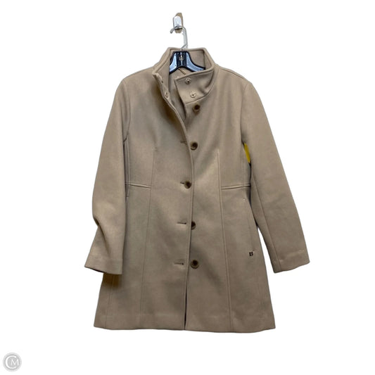 Coat Peacoat By Calvin Klein In Cream, Size: Sp