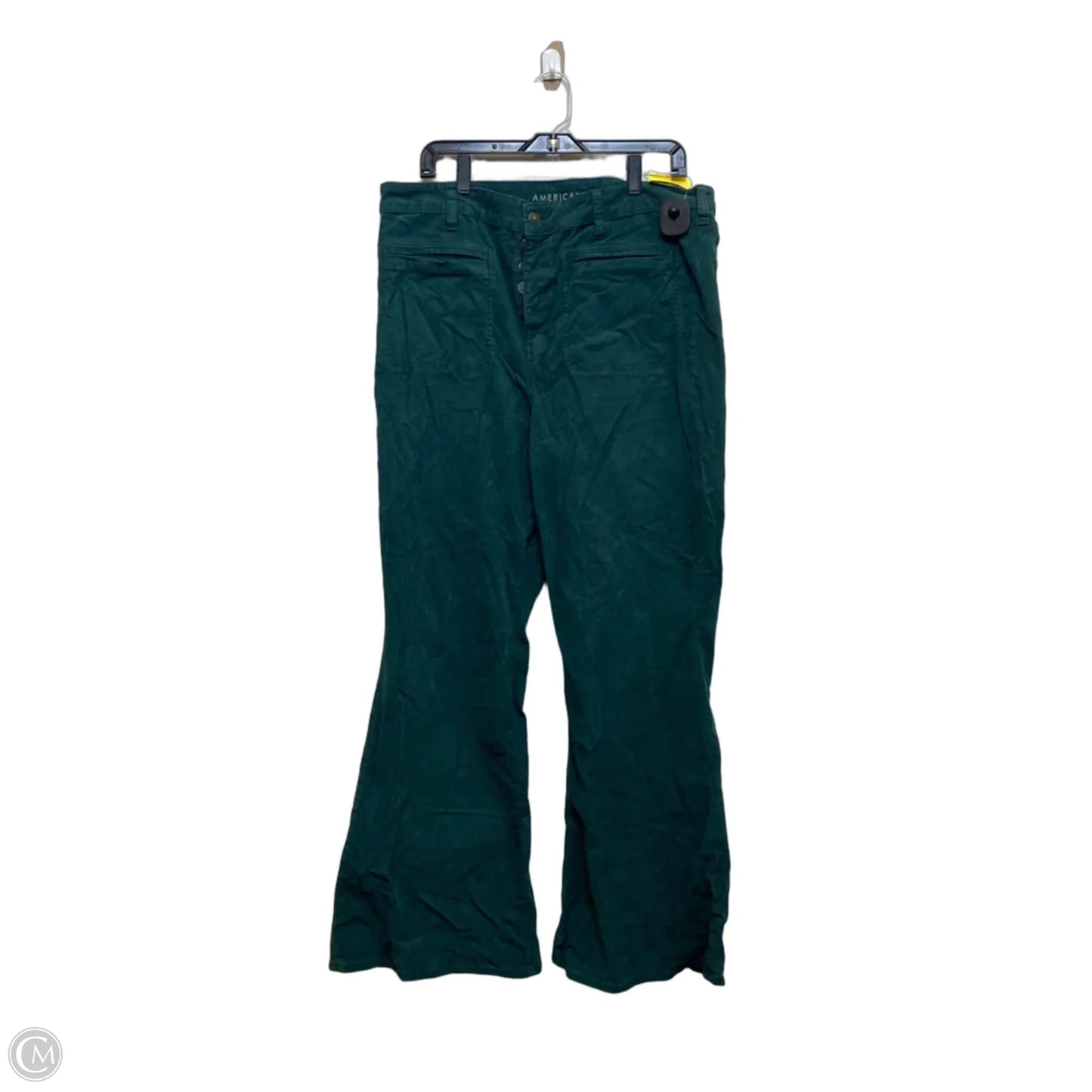 Pants Corduroy By American Eagle In Green, Size: 18