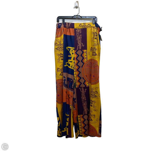 Pants Wide Leg By Cmf In Multi-colored, Size: 2x