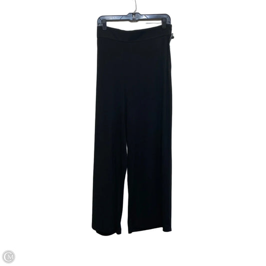 Pants Wide Leg By Three Dots In Black, Size: Xl
