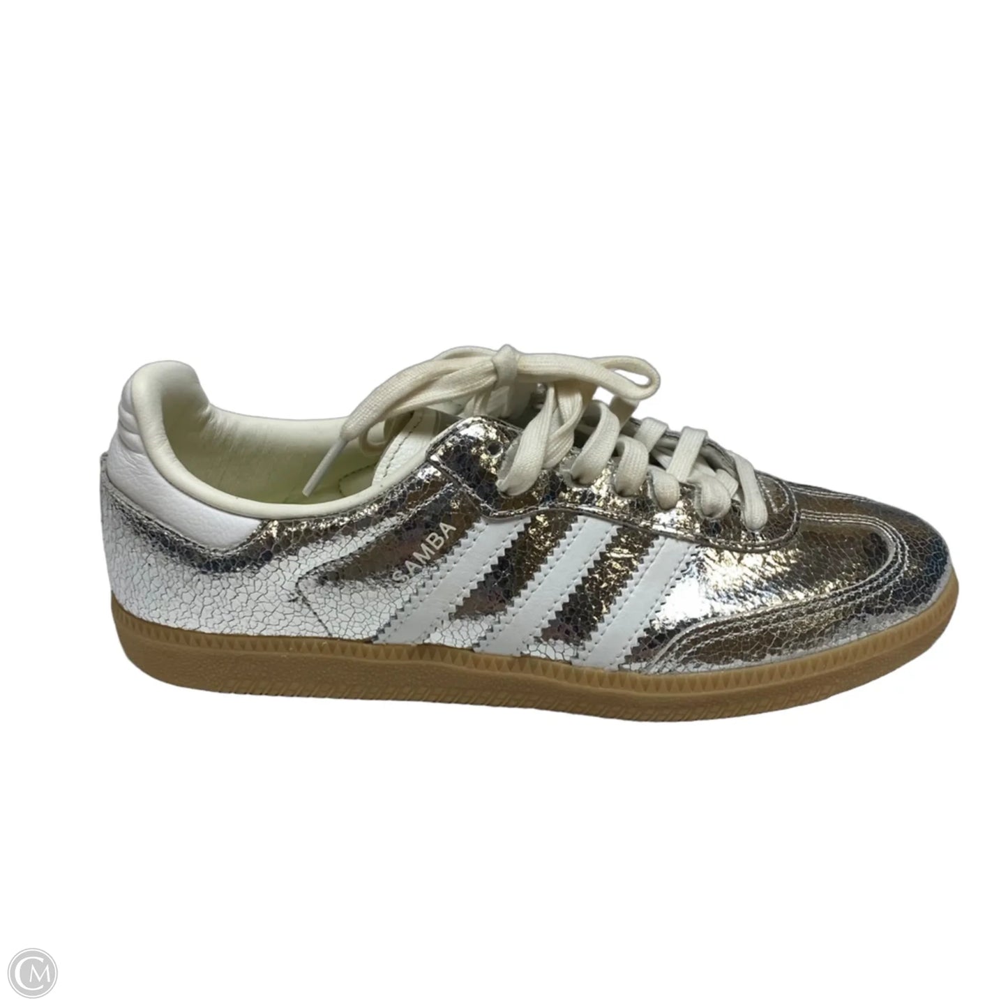 Shoes Athletic By Adidas In Silver, Size: 7.5