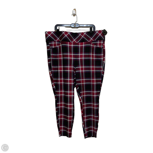 Pants Dress By Torrid In Black & Pink, Size: 3x