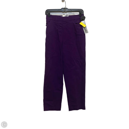 Pants Chinos & Khakis By Alfred Dunner In Purple, Size: 12p