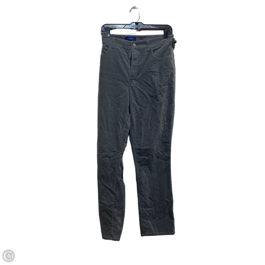 Pants Corduroy By Talbots In Grey, Size: 12