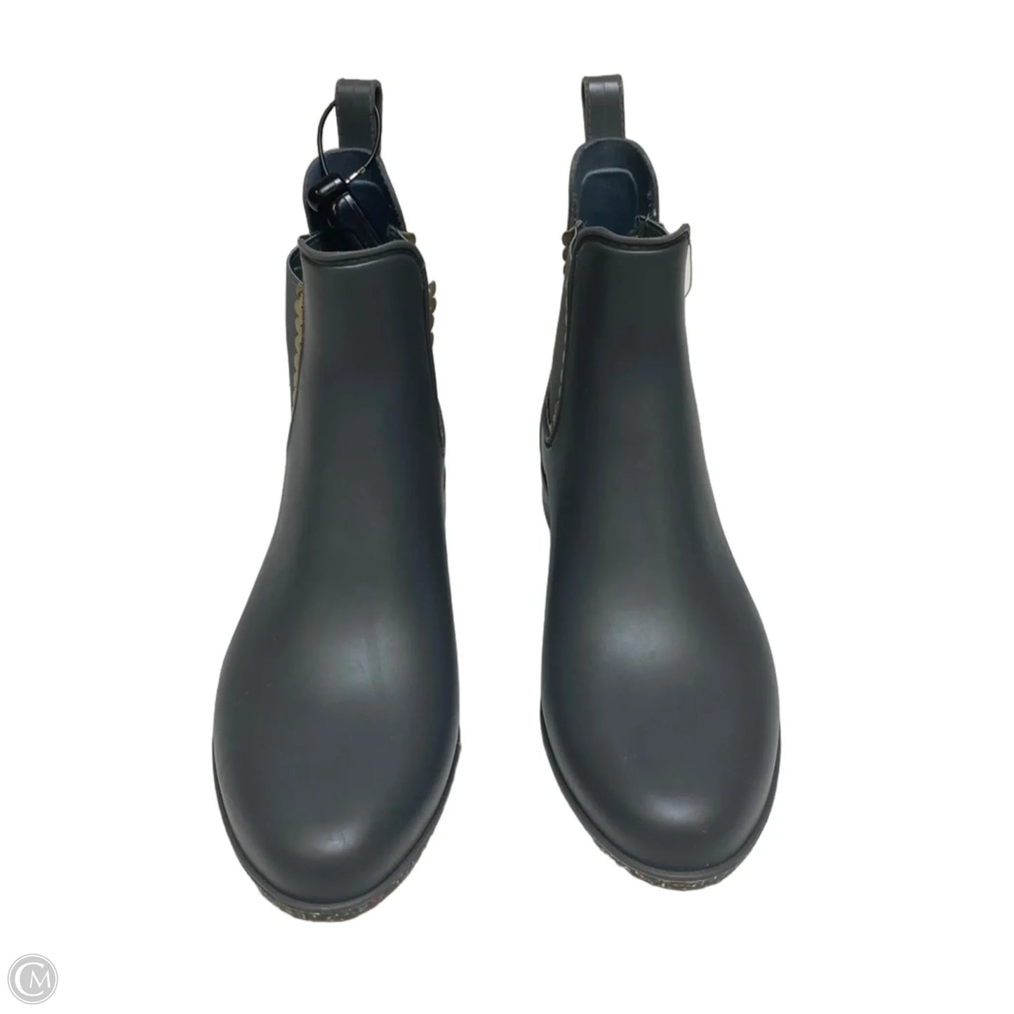 Boots Designer By Jack Rogers In Grey, Size: 8