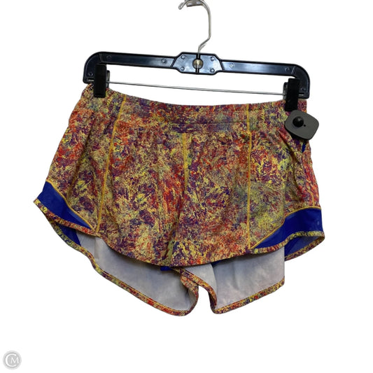 Athletic Shorts Designer By Lululemon In Multi-colored, Size: M