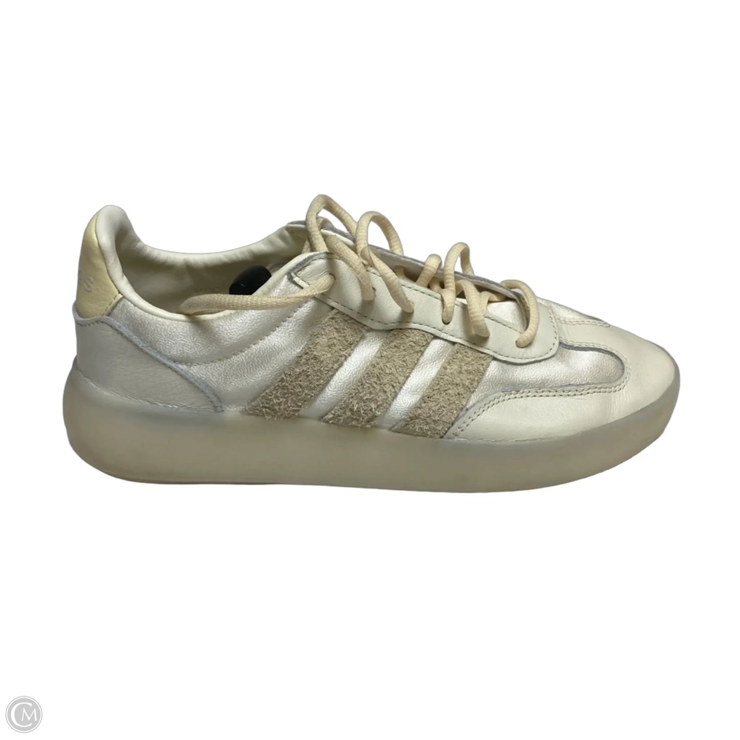 Shoes Sneakers By Adidas In Cream, Size: 8.5